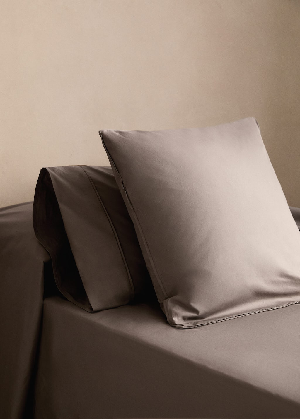 Mango Home Set Taie Dorei Chocolat - Home - 50x75cm -