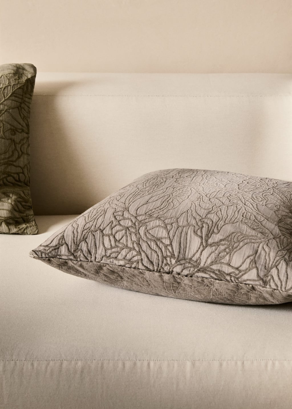Mango Home Cushion Case Medium Brown