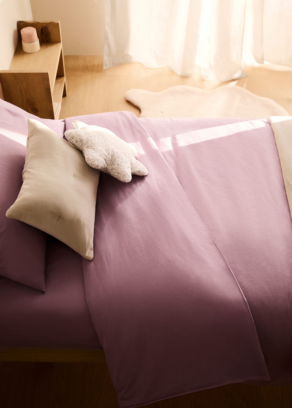 Mango Home Housse De Couet Lilas - Home - Lit 90 Cm - In Lilac