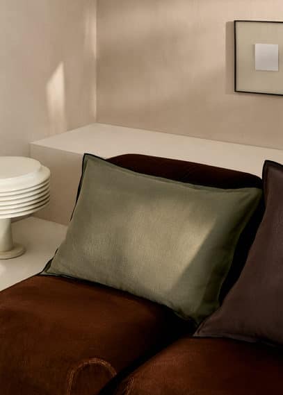 Mango Home Cushion Case Green Apple