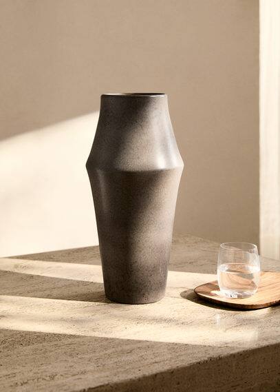 Mango Home Vase Marron Clair/pastel - Home - L -
