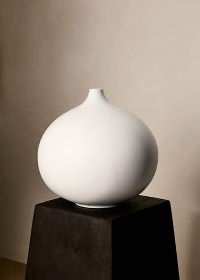 Mango Home Vase Blanc - Home - Taille Unique -