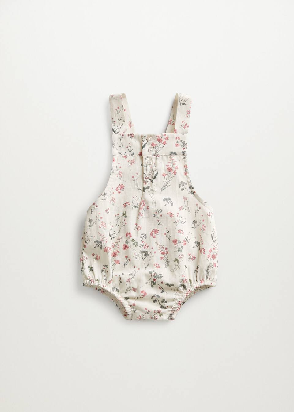 Printed Cotton Dungarees Woman Mango Romania Printed Cotton Dungarees Woman Mango Romania