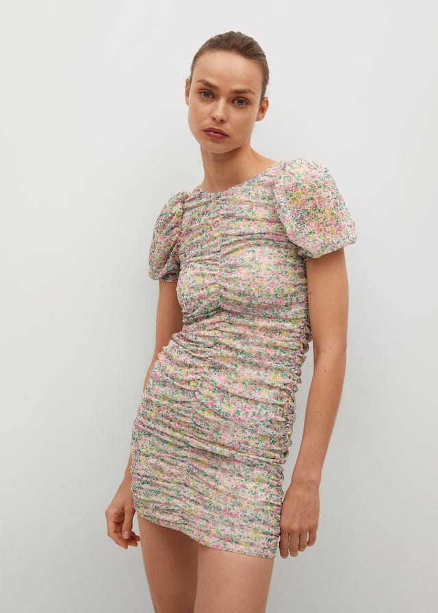 Φόρεμα σούρα φλοράλ - Μεσαίο πλάνο